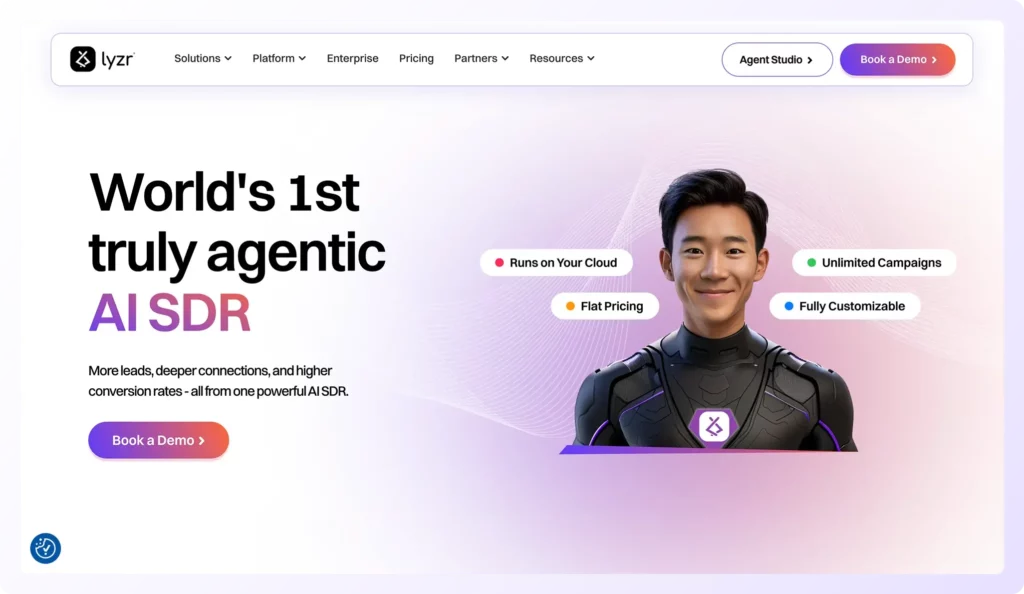 Jazon by Lyzr Home page